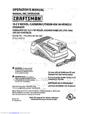 CRAFTSMAN 315.CH2010 Operator's Manual