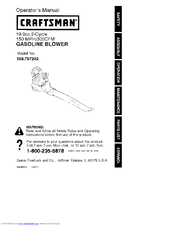 CRAFTSMAN 358.797202 Operator's Manual