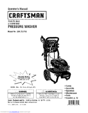 CRAFTSMAN 580.752250 Operator's Manual