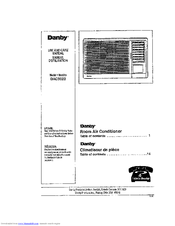 Danby DAC5020 Use And Care Manual
