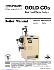 Weil-McLain GOLD CGs-4 Manual