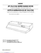 IKEA W10258591A Installation Instructions And Use & Care Manual