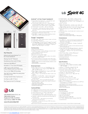 LG Spirit 4G Specification