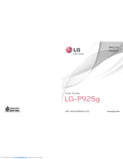 LG P925G User Manual