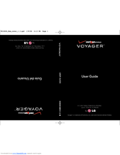 LG VERIZON VOYAGER User Manual
