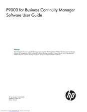 HP HPE XP P9500 Software User's Manual