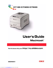 Oki C7100 User Manual