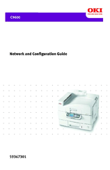 Oki C9600hdn Network And Configuration Manual