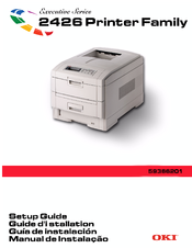 Oki 2426 Printer Family Setup Manual