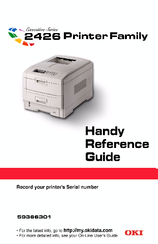 Oki 2426 Executive Series Reference Manual