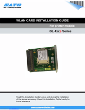 Oki GL408e Install Manual
