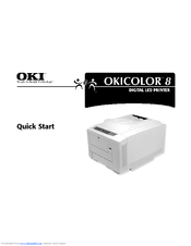 Oki OKICOLOR8n Quick Start Manual