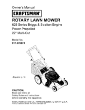 CRAFTSMAN 917.376673 Owner's Manual