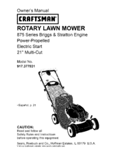 CRAFTSMAN 917.377031 Owner's Manual