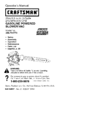 CRAFTSMAN 358.794770 Operator's Manual