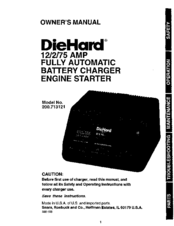 Diehard 200.713121 Owner's Manual