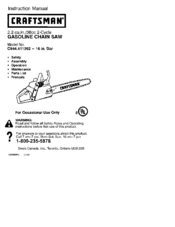 CRAFTSMAN C944.411362 Instruction Manual