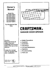 CRAFTSMAN 139.53661SRT3 Owner's Manual