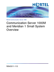Nortel Meridian 1 Small System Overview