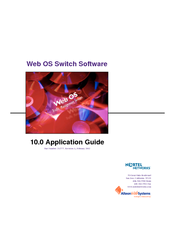 Nortel Web OS 10.0 Application Manual