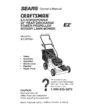 CRAFTSMAN EZ3 917.377291 Owner's Manual
