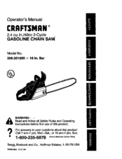 CRAFTSMAN 358.351580 Operator's Manual