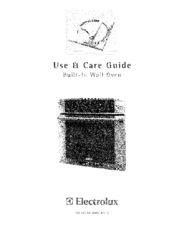 Electrolux EW27EW5CGS8 Use & Care Manual