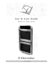 Electrolux E30EW85GSS2 Use & Care Manual