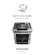 Electrolux EW30GS65GS7 Use & Care Manual