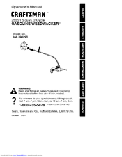 CRAFTSMAN WEEDWACKER 358.796290 Operator's Manual