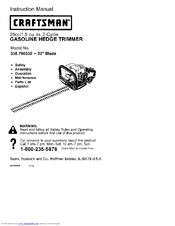 CRAFTSMAN 358.796350 Instruction Manual