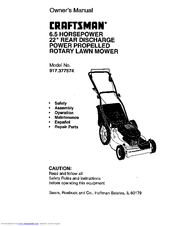 CRAFTSMAN 917.377574 Owner's Manual