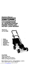 CRAFTSMAN 917.377381 Owner's Manual