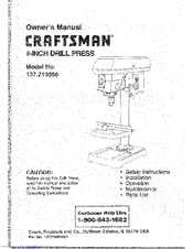 Craftsman 137.219090 Owner's Manual
