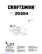 CRAFTSMAN 917.292040 Instruction Manual