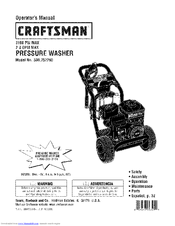 CRAFTSMAN 580.752290 Operator's Manual