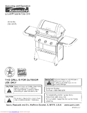 Kenmore 259.162170 Assembly And Operation Manual