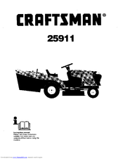 CRAFTSMAN 25911 Instruction Manual