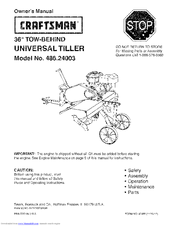 CRAFTSMAN 486.24003 Owner's Manual