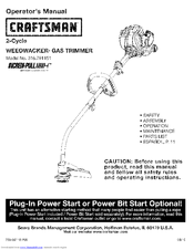 CRAFTSMAN Incredi-Pull 316.791151 Operator's Manual