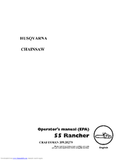 Husqvarna 359.35279 Operator's Manual