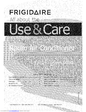 Frigidaire LRA187MT212 Use & Care Manual