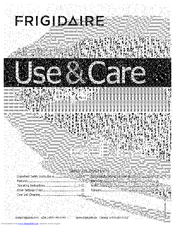 Frigidaire CAQE7014KA0 Use & Care Manual
