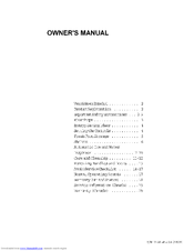 Frigidaire FRS20ZSGB3 Owner's Manual