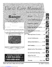 Frigidaire PLGFZ397GCA Use & Care Manual