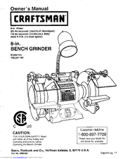 Craftsman 152.241180 Owner's Manual