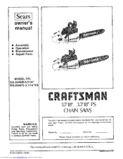CRAFTSMAN 358.354830 Owner's Manual