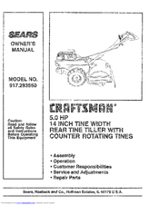 CRAFTSMAN 917.293550 Owner's Manual