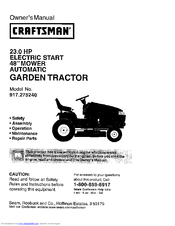 CRAFTSMAN 917.275240 Owner's Manual