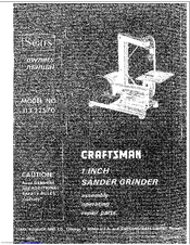 CRAFTSMAN 113.22570 Owner's Manual